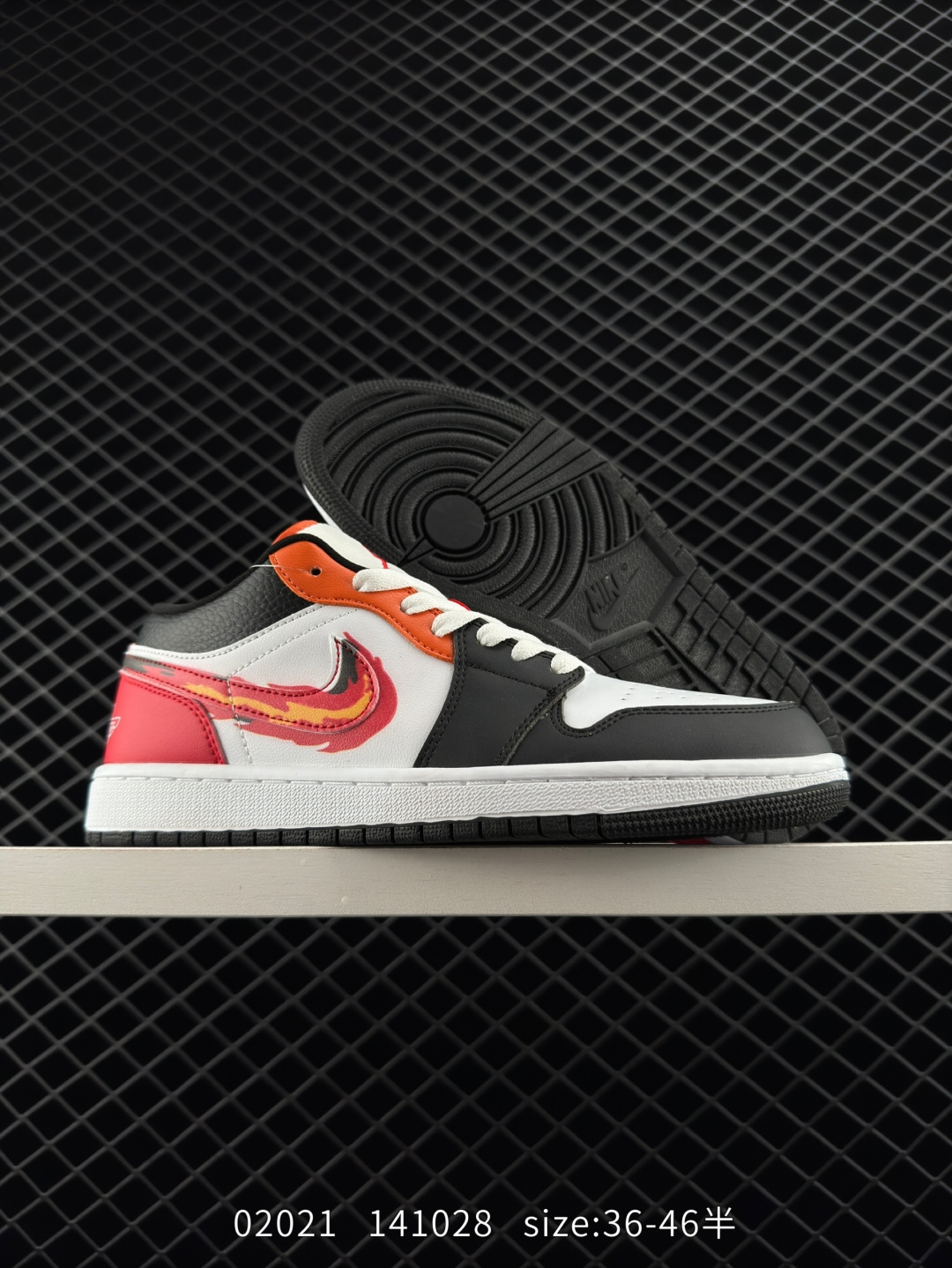 fragment design x Travis Scott x Nike Air Jordan 1 Low OG SP”Black/Green Toe“